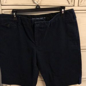 Navy Polo shorts